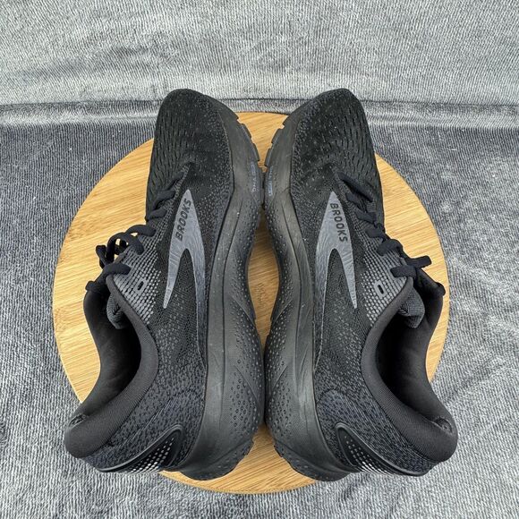Brooks Ghost Shoes Womens Size 8.5 Black Running Athletic Sneakers 1204071B020 - Picture 6 of 10